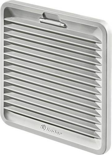 Finder 7F.03.0.000.4000 Austrittsfilter aus Kunststoff, B/H/T: 25,5 x 25,5 x 3,65 cm - Bild 1