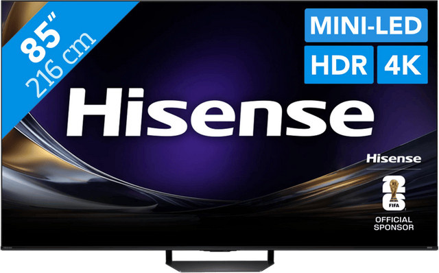 Hisense ULED Mini-LED Fernseher U79S PRO 2026 in Schwarz, 85 Zoll - Bild 1