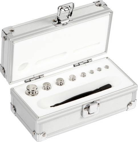 Kern 326-026 Gewichtsatz F1 in Silber aus Edelstahl (1g-50g) - Bild 1