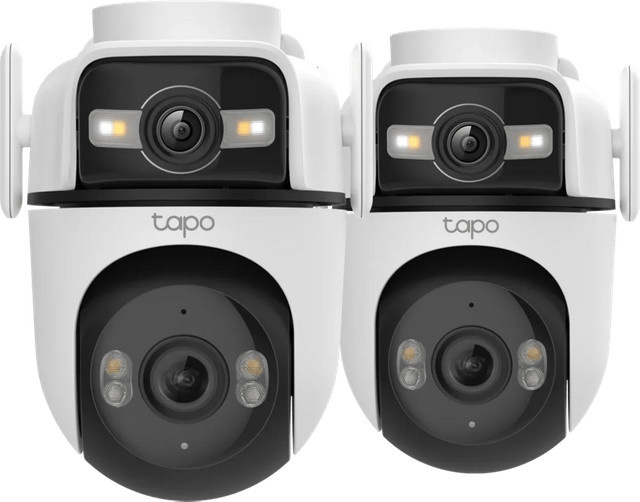 TP-Link Tapo C545D Doppelpack Wi-Fi und Ethernet/LAN Außenkamera in Weiß - Bild 1