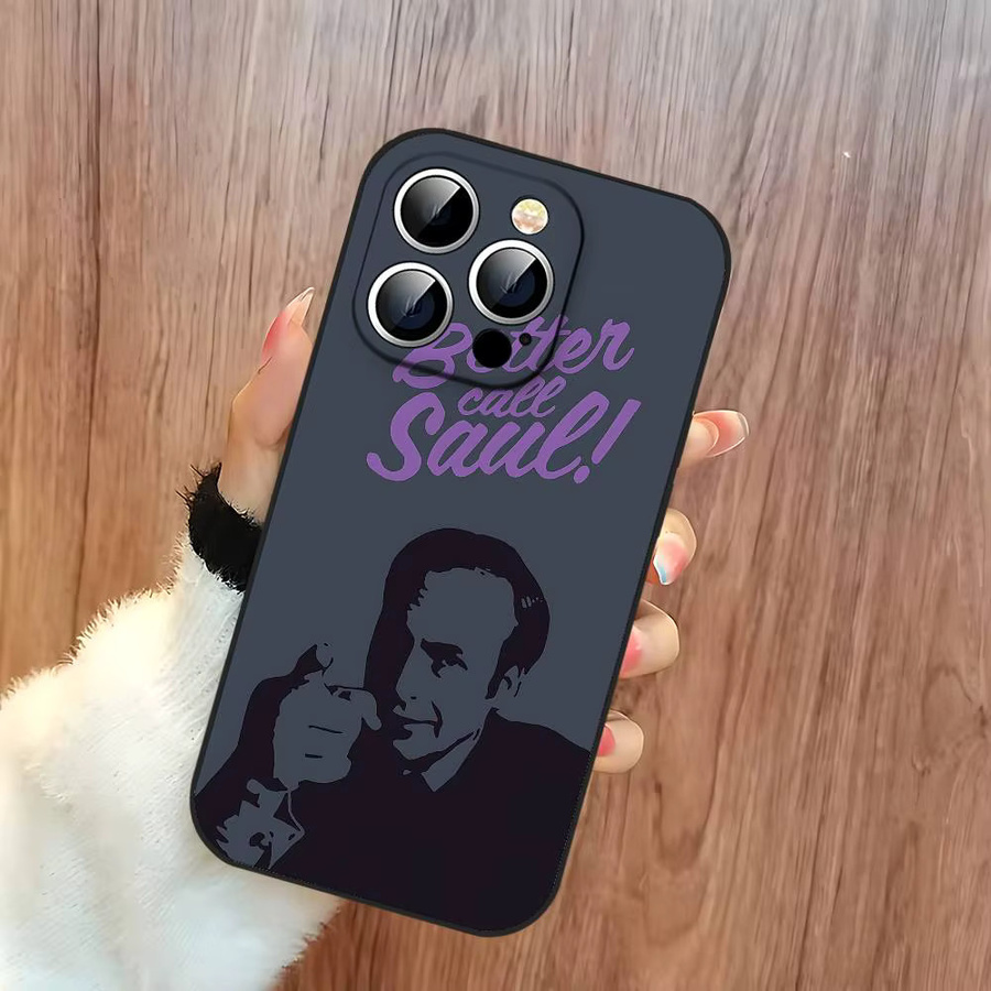 B-Better Call S-Saul TV-Handyhülle Schwarz für iPhone 17, 16, 15, 14, 13, 11 Pro Max, Plus, X, Xr, Xs Max und 13 Mini - Bild 4