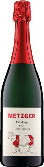 Metzger Riesling Sekt Brut 12 x 0,75 l - Bild 1