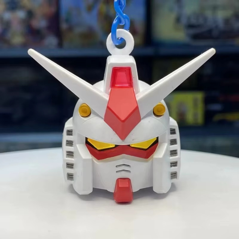 Bandai Gundam SD RX-78-2 Leuchtender Schlüsselanhänger, PVC-Modell, Bunt / Mehrfarbig - Bild 3