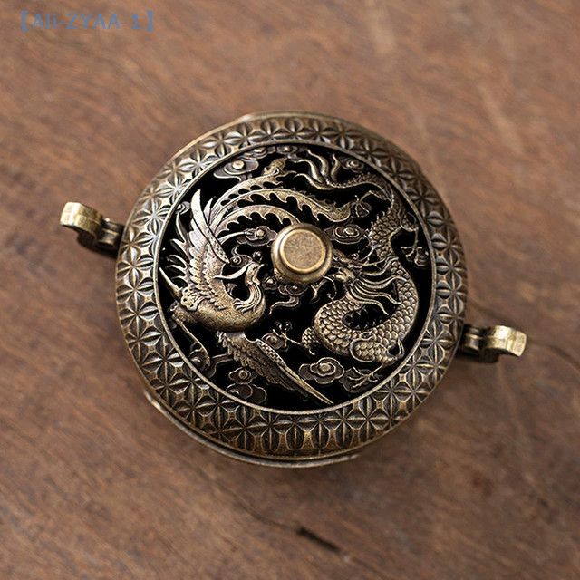 Antiker Weihrauchbrenner JETTING mit Abdeckung im chinesischen Design als dekoratives Ornament für dein Zuhause oder Büro - Bild 1