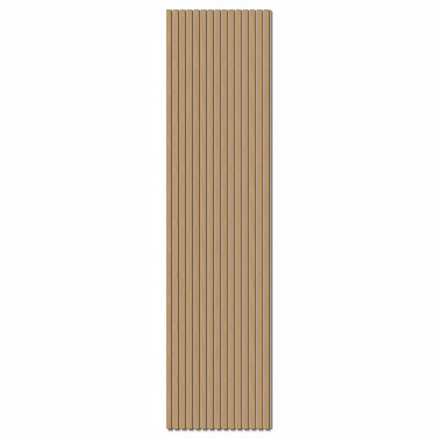 Denpanels Akustikpaneel Eiche mit Filz in Beige und Braun, B: 60 cm x H: 240 cm - Bild 2