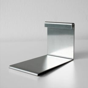 Kantfuchs24 Kiesfangleistenverbinder aus Aluminium in Silber, Höhe: 80 mm - Bild 2