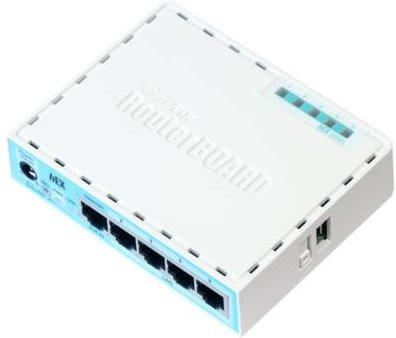 MikroTik RouterBOARD hEX RB750Gr3 Router mit 4 Ethernet/LAN-Ports und USB-A Anschluss - Bild 1