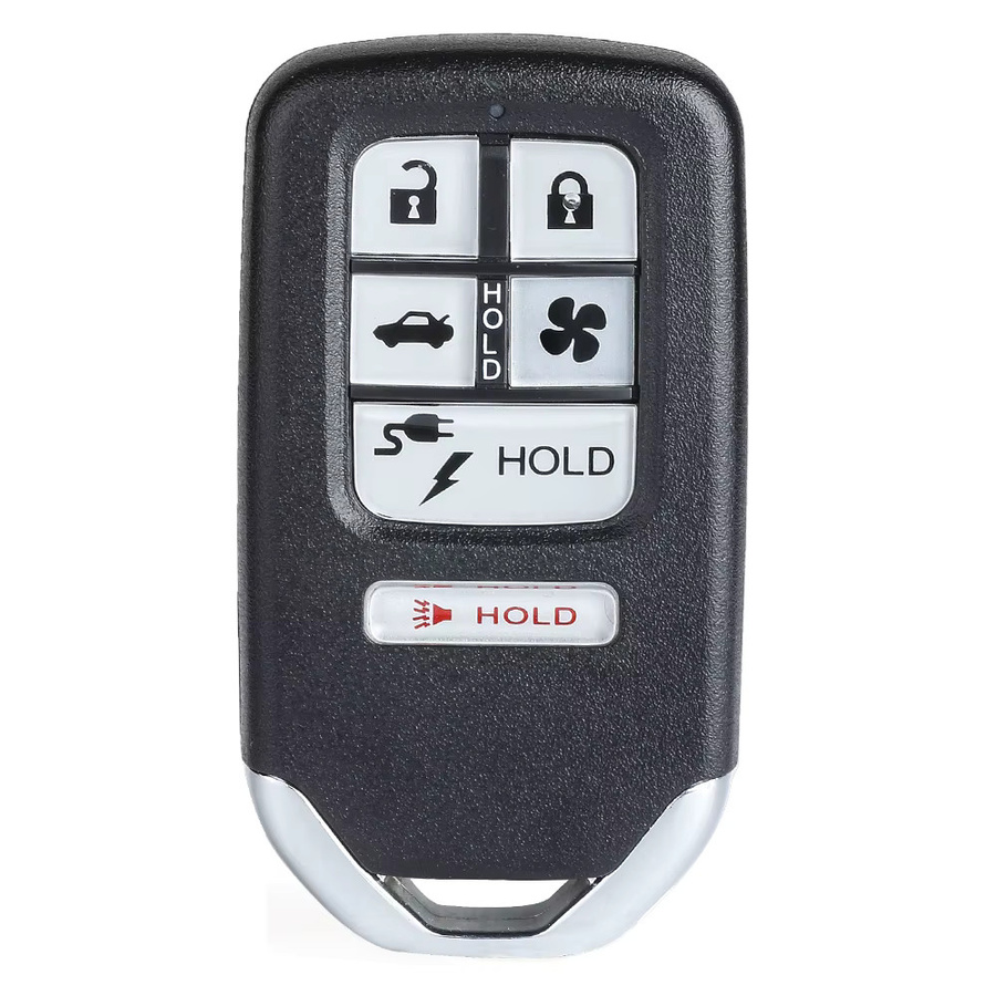 DIYKEY KR5V2X Smart Remote Auto Schlüsselanhänger für Honda Clarity 2018-2021, Farbe: Schwarz, 433 MHz, Teilenummer: 72147-TRW-A01, A2C98676600, 7812D-V2X - Bild 2