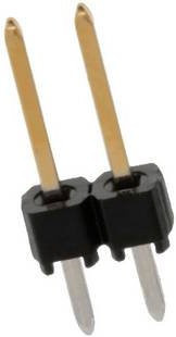 Molex Stiftleiste Standard 1 Reihe in Schwarz und Gold 901200762 Tray - Bild 1