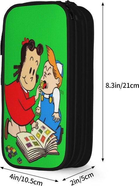 Littles Lulus Federmäppchen für Kinder mit großer Kapazität in Grün - Bild 1