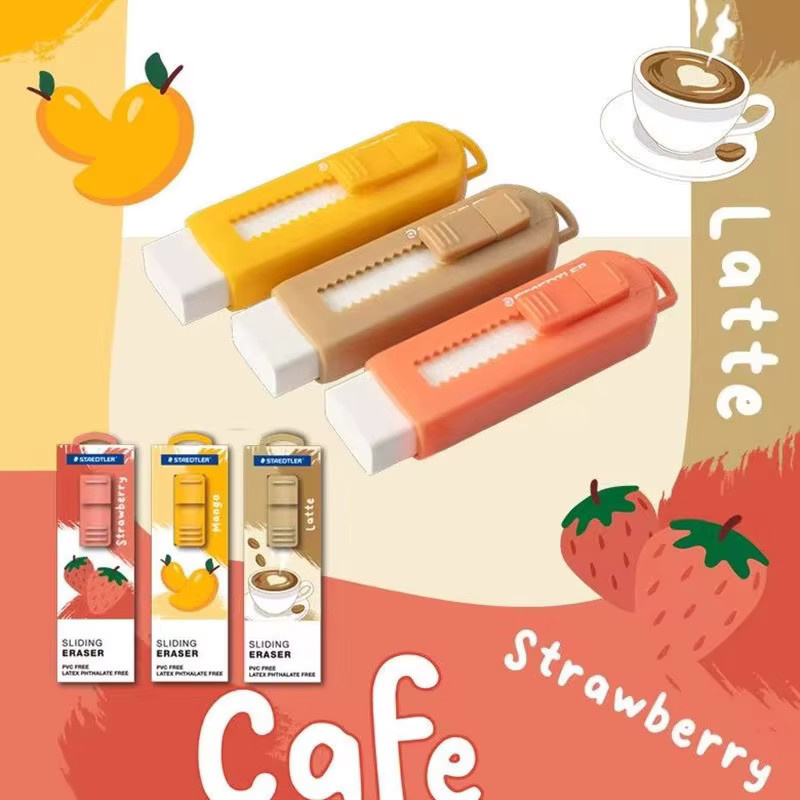 STAEDTLER Afternoon Tea Party Limited Edition Ultra Clean Push Pull Radiergummi mit transparenter Kunststoffhülle - Bild 3