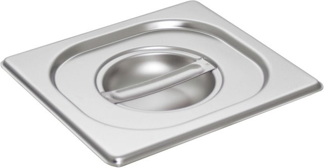 Schneider GN 1/6 Deckel aus Edelstahl in Silber, Höhe: 3 cm - Bild 1
