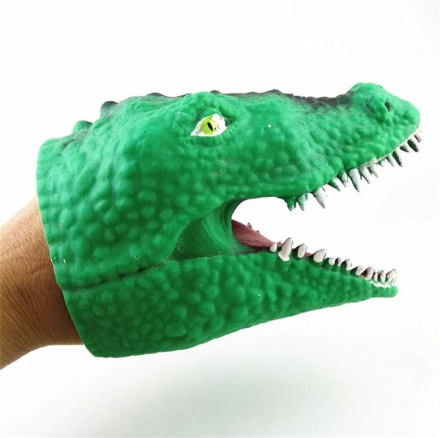 Binchi Outdoor Product Finger Puppen, Hai Dinosaurier, Lernspielzeug, ab 14 Jahren - Bild 1
