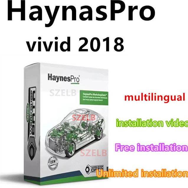 Haynes Pro Vivid2018 Auto-Reparatur-Software für Windows 10 mit mehrsprachigen Werkstatt-Daten für Europa - Bild 1