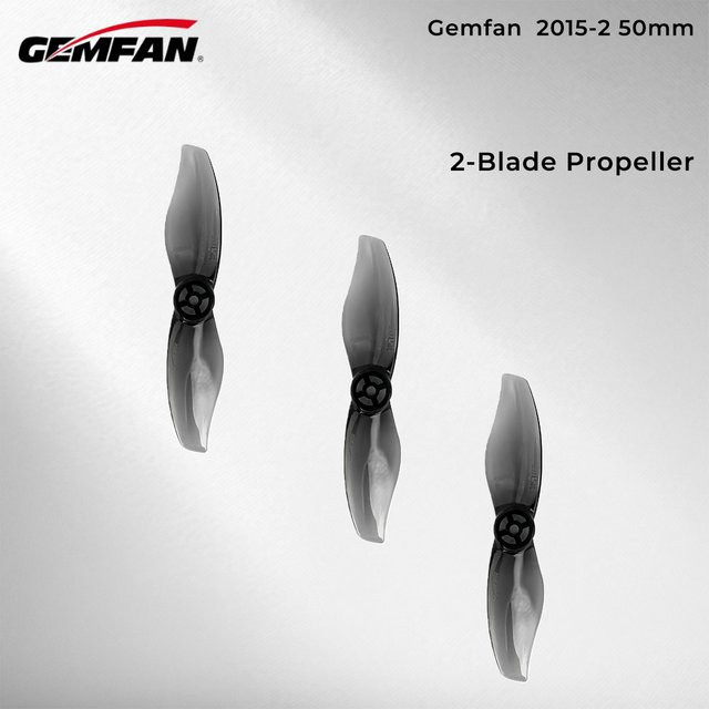 Gemfan 2-Blatt 2015-2 Propeller, 8-teiliges Set, Grau, Kunststoff - Bild 1