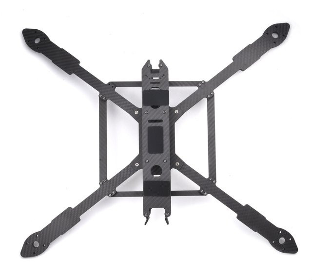 Readytosky PT13 FPV Drone Rahmen Kit aus Carbon Fiber für Freestyle Long Range Racing Quadcopter, Schwarz, 575 mm - Bild 1