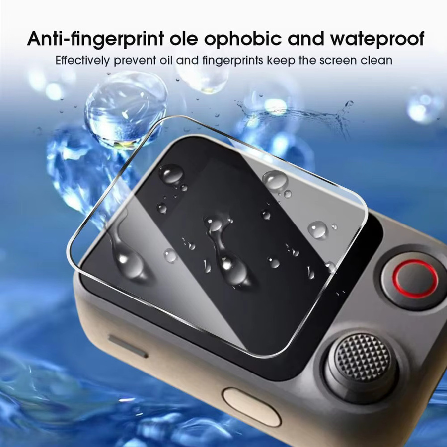 DJI Osmo Mobile 8P FrameTap Fernbedienung Displayschutzfolie aus 9H gehärtetem Glas, transparent - Bild 5