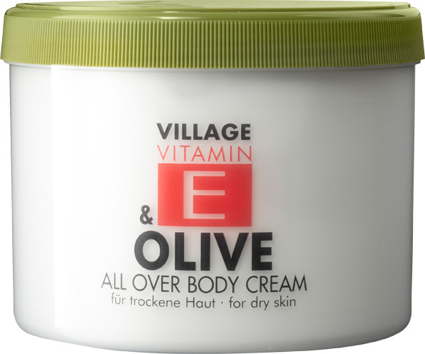Village Vitamin E Olive All Over Body Cream, Unisex - Bild 1