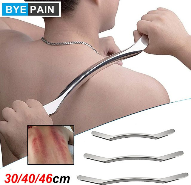 BYEPAIN Massage Werkzeug aus Edelstahl, Unisex - Bild 1