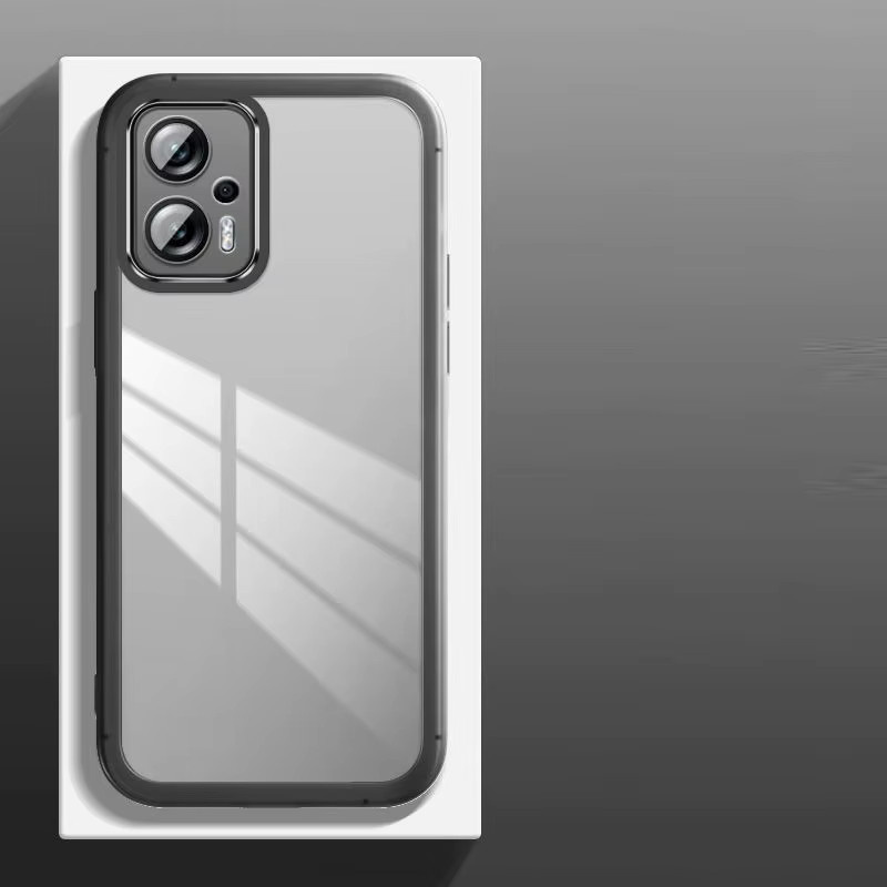 Stoßfeste Silikon Schutzhülle für Xiaomi Poco F5 und Poco X4 GT in Transparent - Bild 1