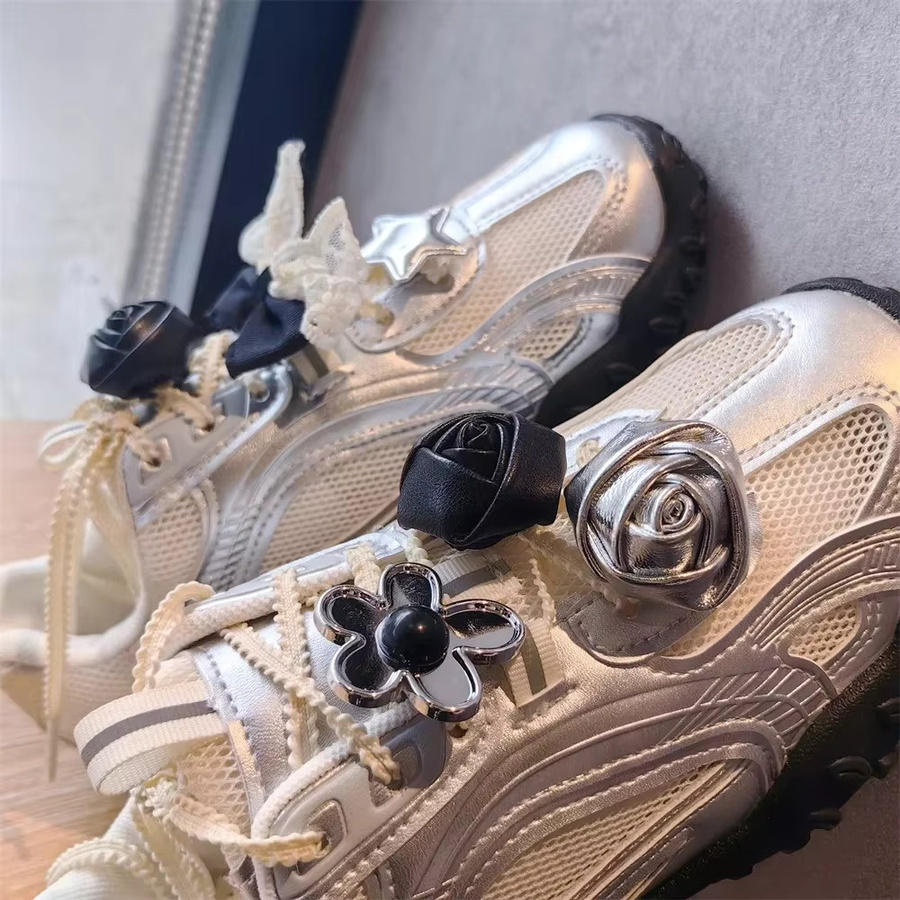 SMATLELF Schuh Charms, Blume, Schnalle - Bild 2