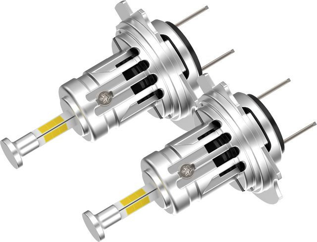 2 Stück H7 LED Scheinwerferlampen Set, 6000 K Weiß, Ultrahelles Plug-and-Play Leuchtmittel für dein Auto - Bild 1