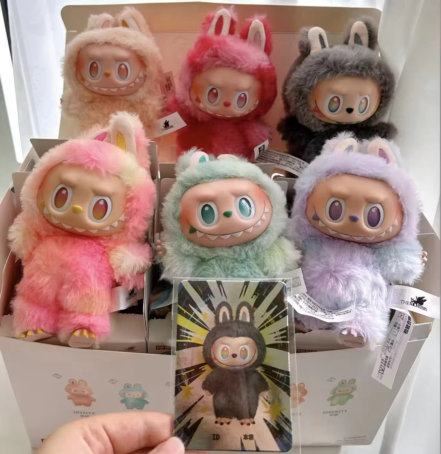 Popmart Labubu The Monsters Macarons Lisa Same Heart Blindbox Vinyl-Sammelfigur in Multicolor - Bild 2