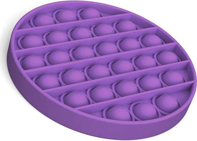 Wosawe Push Bubble Sensorisches Spielzeug Round violett - Bild 1
