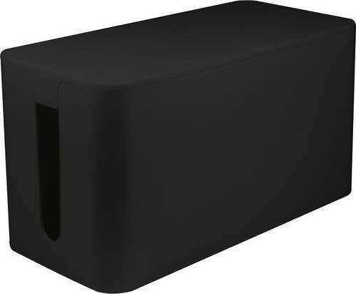 LogiLink KAB0060 Kabel-Gehäuse aus Kunststoff in Schwarz, B/T/H: 11,5 x 23,5 x 12 cm - Bild 1