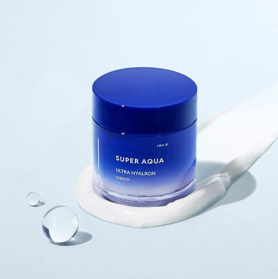 MISSHA Super Aqua Ultra Hyalron Creme, 70 ml, mit Hyaluronsäure - Bild 2