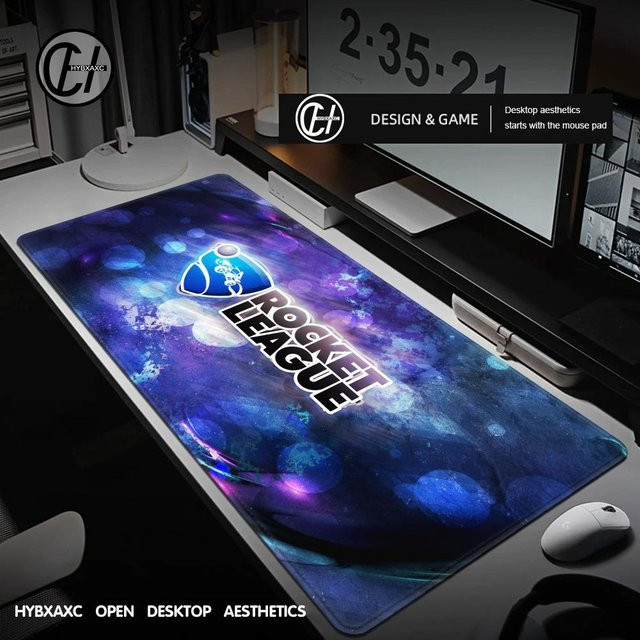 Potdemiel Rocket League Gaming Mauspad XXL in Schwarz und Multicolour, Schreibtischunterlage für E-Sport und Gaming, B/T: 90 x 40 cm - Bild 1