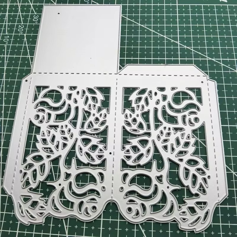3D Rose Prägestanzform aus Carbonstahl in Silber für DIY Scrapbooking und Bastelarbeiten - Bild 3