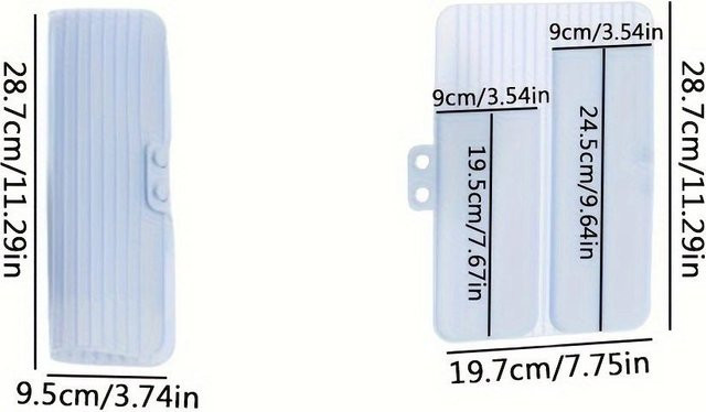 XYNN Aufbewahrungstasche für Lockenstäbe, Silikon, Blau, Unisex - Bild 1