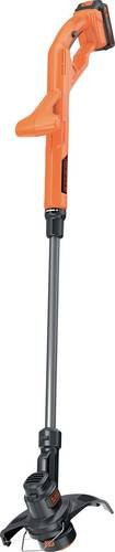 Black & Decker Akku-Rasentrimmer 18V PowerConnect mit Akku und Ladegerät, Schwarz, Schnittbreite: 25 cm - Bild 1