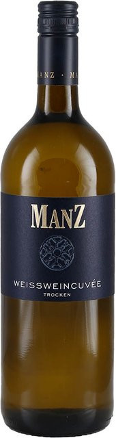 Manz Weissweincuvée 2025, trocken, Weißwein, 1,0 l - Bild 1