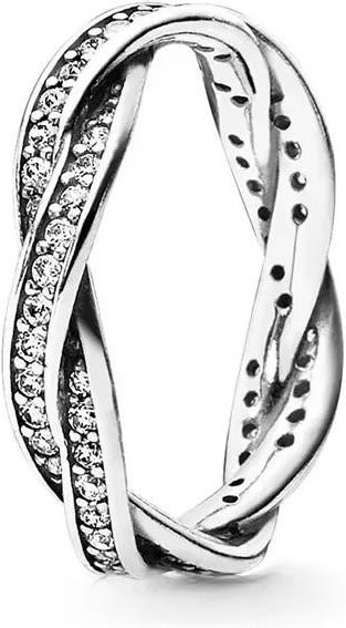 DR-Jewelry Ring 925 Silber, Krone, Herzen, Zirkonia, Damen - Bild 1