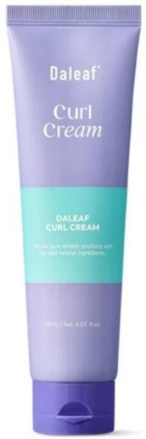 Daleaf Glam Curl Cream, 150 ml, für lockiges Haar, mit Protein - Bild 1