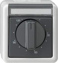 GIRA Aufputz-Produkt IP44 in Grau 032130 - Bild 1