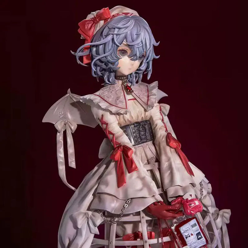 Bandai Remilia Scarlet Anime Actionfigur aus Touhou Project, weißes Vampir-Mädchen aus Kunststoff, Höhe: 27 cm - Bild 2