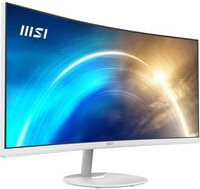 MSI Pro MP341CQWDE Curved Office Monitor, 34 Zoll, UWQHD, VA-Panel, 100 Hz, Weiß, HDMI und DisplayPort - Bild 2