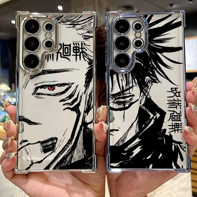 Funko Jujutsu Kaisen Handyhülle Multicolor für Samsung Galaxy S26 S25 S24 S23 S22 S21 S20 Edge Ultra Plus FE Sturzsicherer Schutz - Bild 1