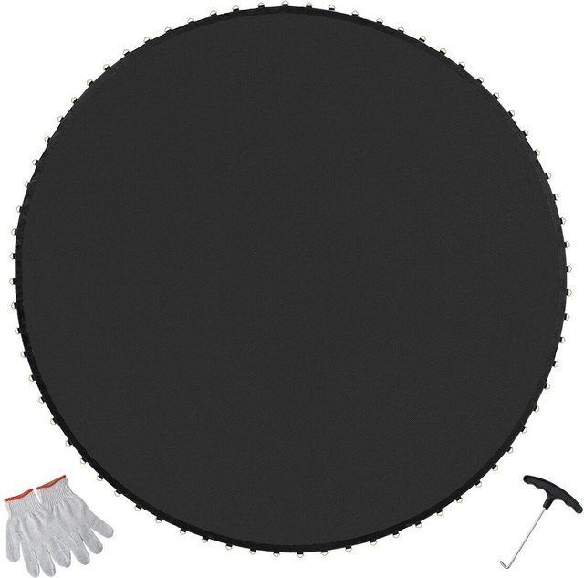 Ersatz-Trampolinmatte von Buying Solutions, MB, passend für 14ft Rahmen, 72 V-Ringe, Federlänge 6,5 - 7 cm, Farbe: Schwarz - Bild 1