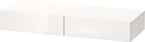 Duravit Schubkastenablage DuraStyle in Grau mit weißer Konsole, B/T: 120 x 44 cm - Bild 1
