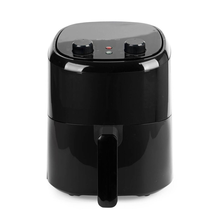 Emerio Heißluftfritteuse AF-130646 in Schwarz aus Kunststoff mit 2,2 l Volumen, H: 26 cm, B: 23 cm, T: 23 cm - Bild 3