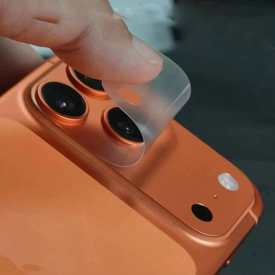NNBILI 9 Stück Nano Matte Objektivschutzfolie für iPhone 17 Pro Max, 17 Pro, 17 Air und 17 Serie mit Anti-Fingerprint und Anti-Glare Effekt - Bild 4