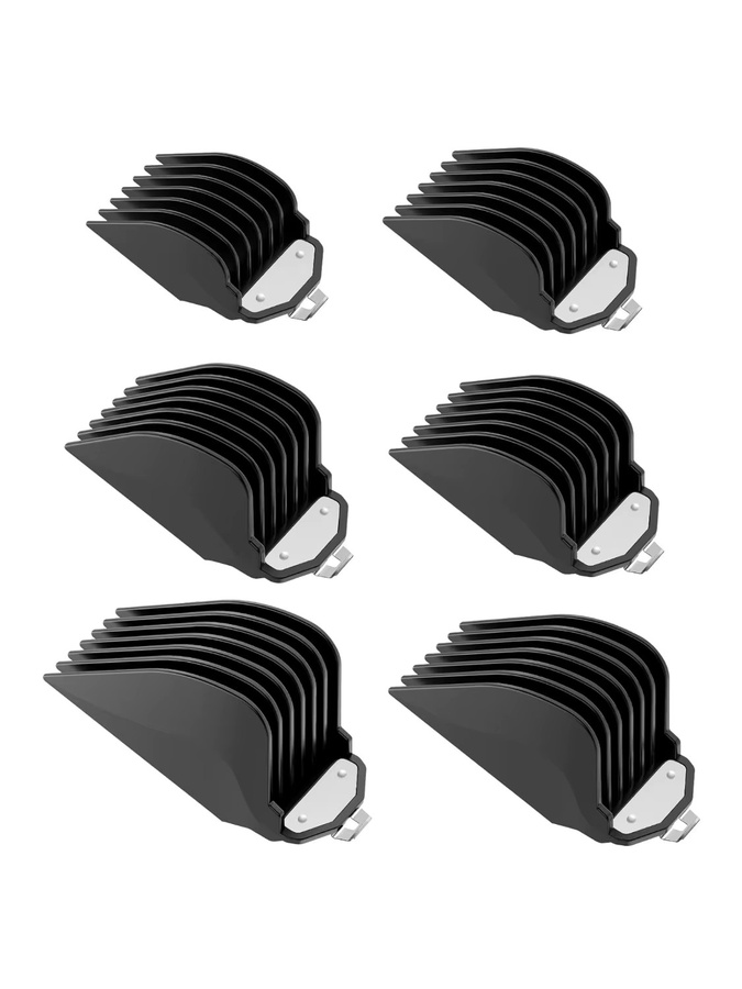 6 Stück Metall-Clip-Clipper-Schutz, Schneidführungskamm, 1,25–2,5 Zoll - Bild 6