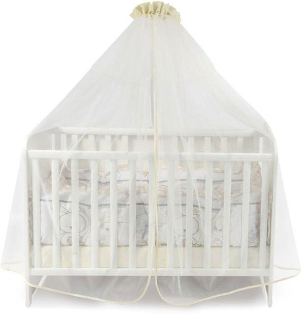 Lorelli Babybetthimmel Baldachin mit Insektenschutz in Beige - Bild 1