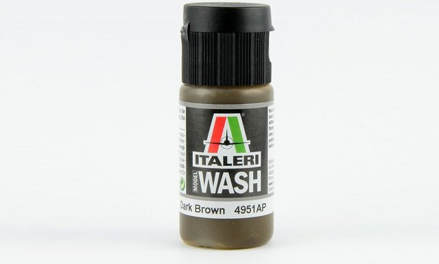 Italeri Acryl Model Wash, Dunkelbraun, Zubehör - Bild 1