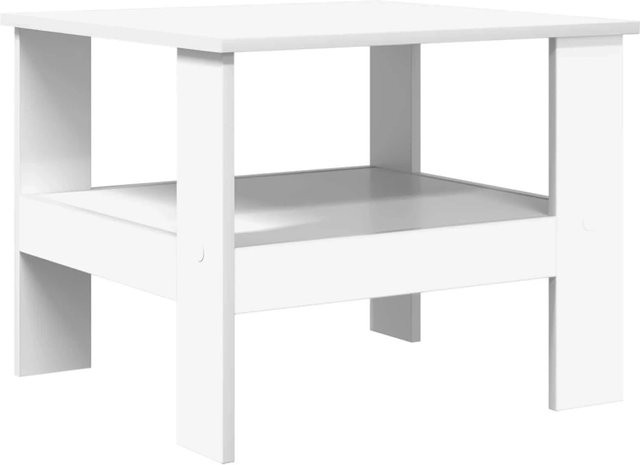 vidaXL Couchtisch modern in Weiß aus Holzwerkstoff B/T/H: 55 x 55 x 45 cm - Bild 1
