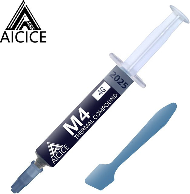 M4 Wärmeleitpaste für CPU und GPU, 11,8 W/M-k, Grau, 4 g - Bild 1